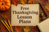 Free Thanksgiving Lesson Plans