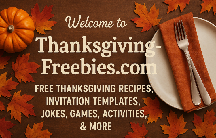 Welcome to Thanksgiving Freebies